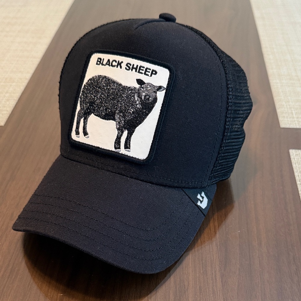 Goorin Bros Classic Black Trucker Hat